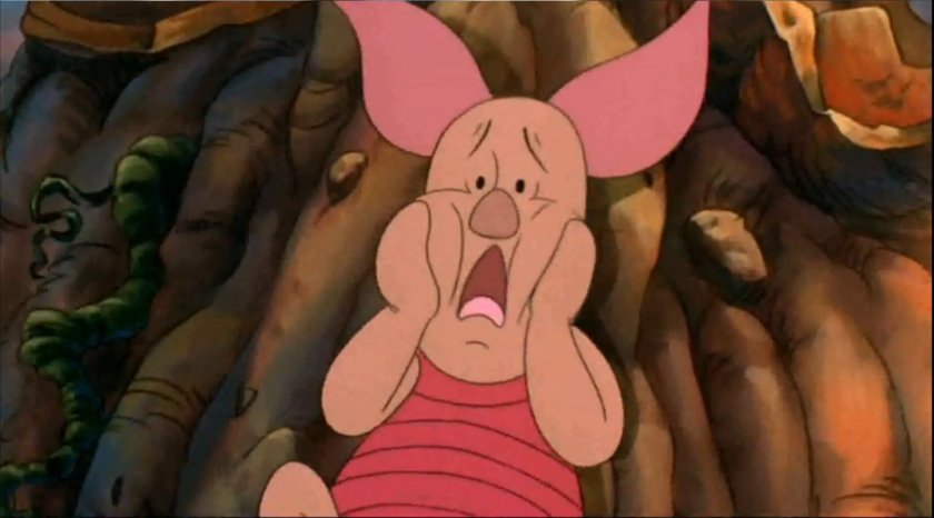 "Oh, d-d-d-dear! You've been lying to me all these years! You m-m-m-mean my grandfather was W-W-W-Wilbur of non-Disney fame?!"