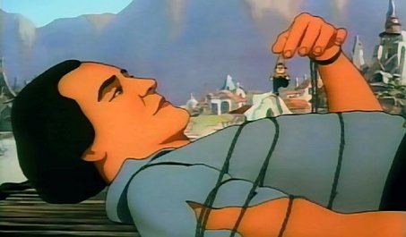 "You're lucky I don't eat finger foods!"