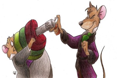 A brilliant artist shows how poor Dawson had no idea what he was letting himself in for when he walked into Basil's flat!