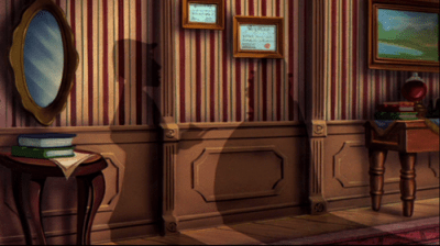 Voiced by the legendary Basil Rathbone...19 years after his death! That's Disney magic for you!