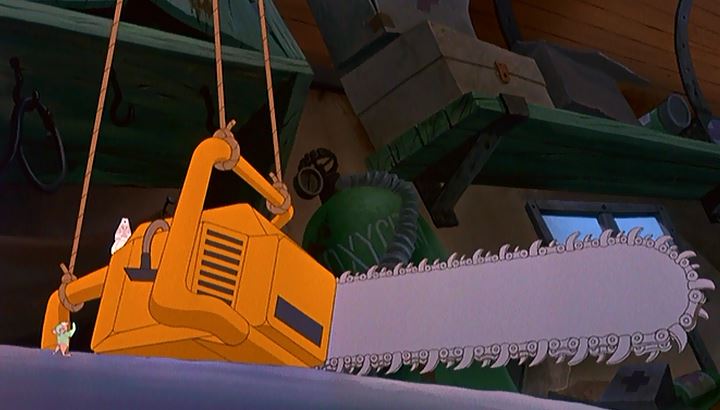 "Operating saw, check!"