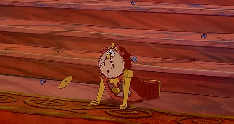 You can say that he has a screw loose!