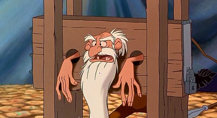 Arrested for being a heretic...probably due to traveling hundreds of years into the future!