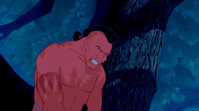 Direct hit to the leg...I'm assuming!