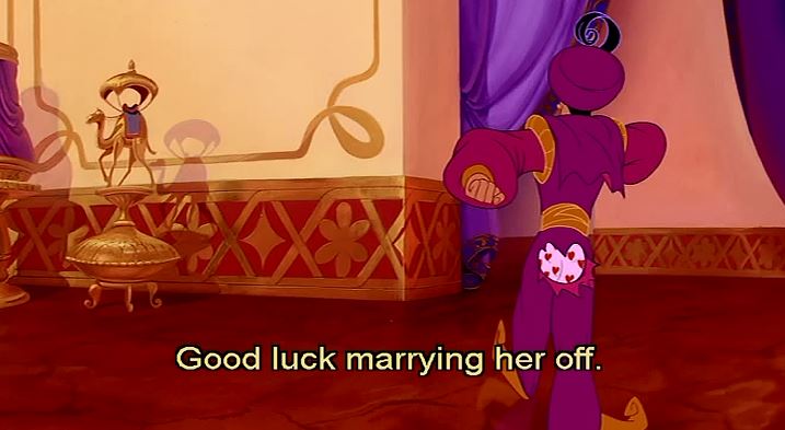 "And even if you do, I'm sure the marriage of HEARTS will be BRIEF!"