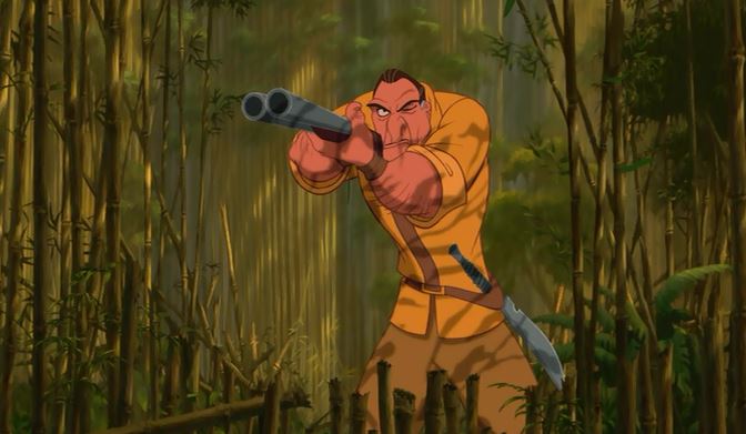 Brian Blessed with a gun is indeed quite terrifying!