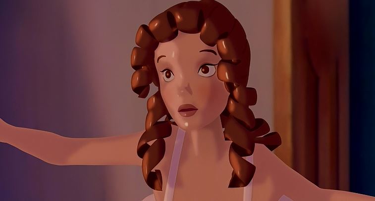 The first curly-haired Disney heroine?