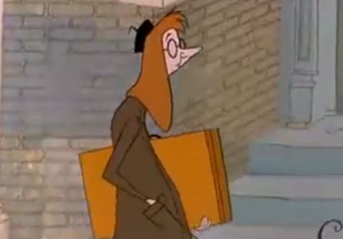 Probably her grandmother or something!