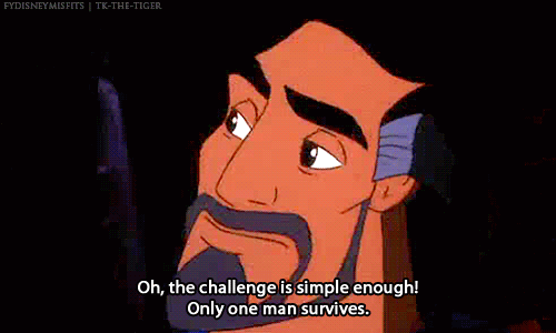 Come on ladies, I know one of you must be falling for Aladdin's father!