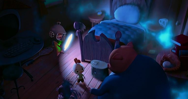 Fish Out of Water is the only one brave enough to play around with it! Or maybe he's the only one stupid enough to play around with it!