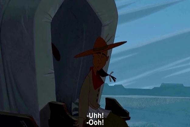 Knocked out by a blunt instrument!