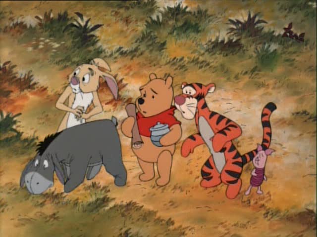 It's your typical "Winnie the Pooh" animation!