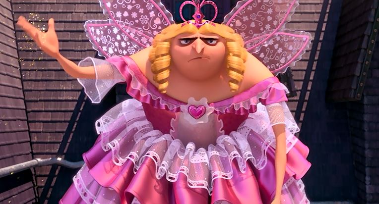 He even dresses up as a fairy for one of the girl's birthday! How many other fathers would stoop to that level put their children's desires above theirs?