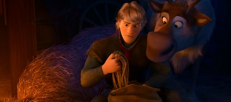 Oh, and his canine-like reindeer, Sven.