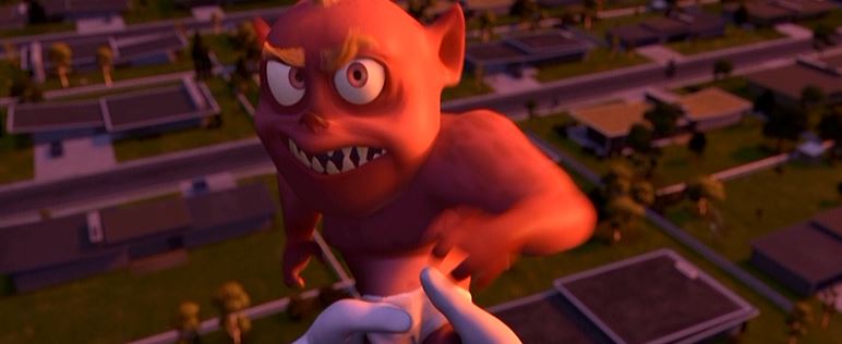 Well, at least not in the beginning of the movie. Don't worry, this isn't much of a spoiler.