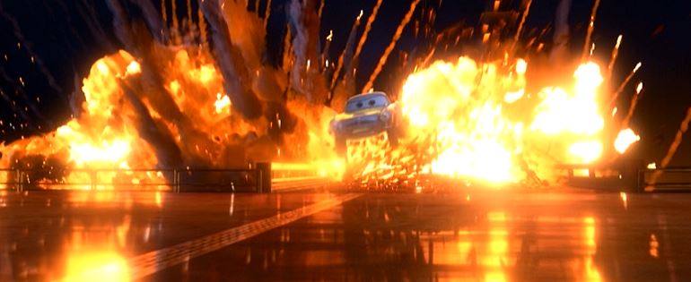 One big complaint that I do have about this movie is that it features Michael Caine, spies, and cars blowing up, yet nowhere in the movie does Finn say, "You're only supposed to blow the bloody doors off!". #TheItalianJob