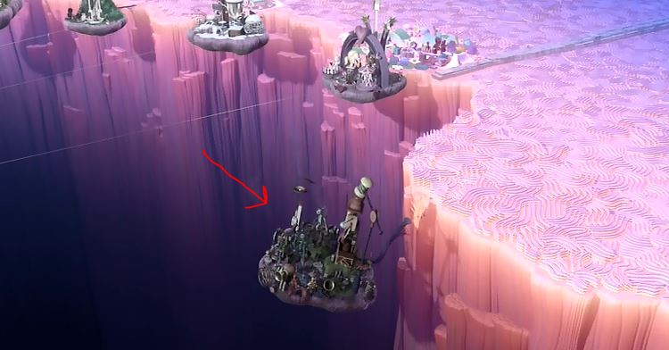 And that's putting it mildly. Note falling structure in Riley's mind!